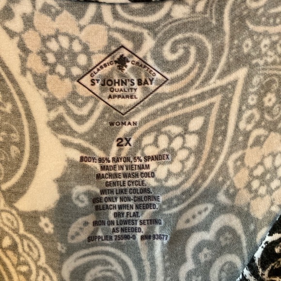 St John’s Bay 2X Dress - Picture 6 of 6